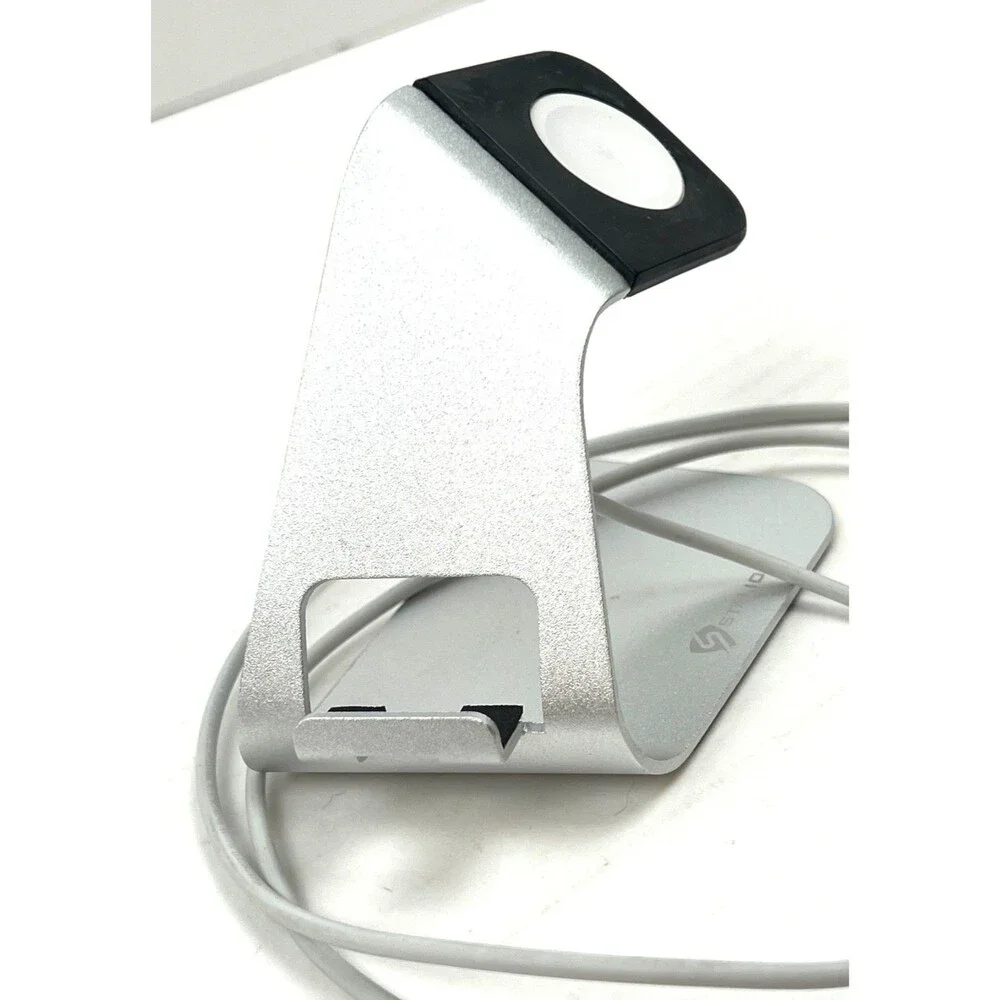 Apple Watch Series 1 A1802 Aluminum 38mm Smart Watch 2 Bands & Charging Stand